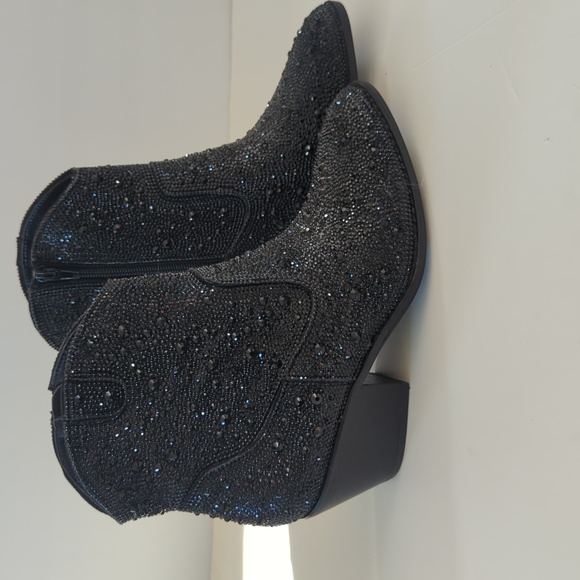 NWT Corky's Rhinestone Round Toe Booties - Picture 8 of 8